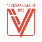 Vicenza Calcio soccer team logo, decals stickers