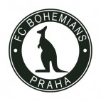 FC Bohemians Praha soccer team logo, decals stickers