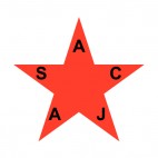 Jeanne d Arc de Dakar soccer team logo, decals stickers
