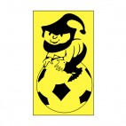 Avenir Beggen soccer team logo, decals stickers