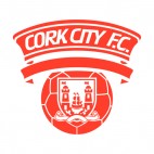 Cork City FC soccer team logo, decals stickers
