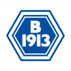 B 1913 soccer team logo, decals stickers
