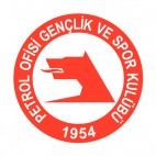 Petrol Ofisi Genclik Spor soccer team logo, decals stickers