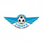 FinnPa Helsinki soccer team logo, decals stickers