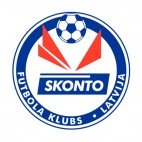 FK Skonto soccer team logo , decals stickers