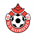 FK Bukovina soccer team logo, decals stickers