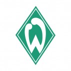 SV Werder Bremen soccer team logo, decals stickers
