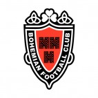Bohemian FC soccer team logo, decals stickers