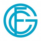 FC Grenchen soccer team logo, decals stickers
