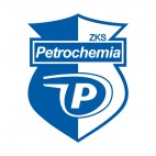 ZKS Petrochemia soccer team logo, decals stickers