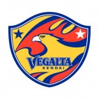 Vegalta Sendai soccer team logo, decals stickers