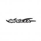 Subaru Impreza, decals stickers