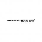 Subaru Impreza WRX STI, decals stickers