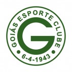 Goias Esporte Clube soccer team logo, decals stickers