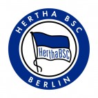 Hertha BSC soccer team logo, decals stickers