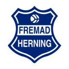 Herning Fremad soccer team logo, decals stickers