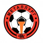 Metall soccer team logo, decals stickers