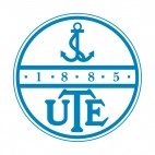 Ujpesti TE soccer team logo, decals stickers