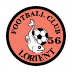 FC Lorient football club soccer team logo, decals stickers