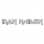 Iron Maiden logo, decals stickers