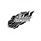 Car audio Lanzar, decals stickers