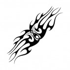 Symmetric flames, decals stickers