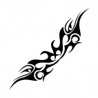 Symmetric flames, decals stickers