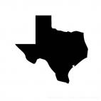 Texas logo, decals stickers
