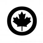 Air canada logo, decals stickers