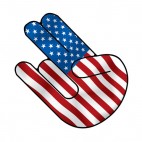 United states usa shocker shoker , decals stickers