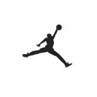Michael jordan logo jumpman, decals stickers