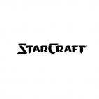 StarCraft logo, decals stickers