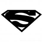 Superman logo, decals stickers