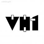 VH1 TV Channel, decals stickers