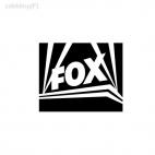 FOX TV Channel, decals stickers
