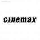 Cinemax TV Channel, decals stickers