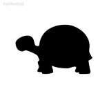 Turtle sign symbol, decals stickers