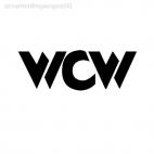 Wrestling WCW, decals stickers