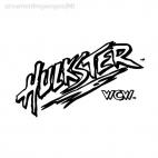 Wrestling Hulkster WCW, decals stickers