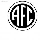 AFC football team, decals stickers