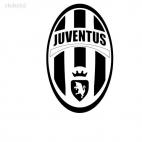 Juventus Juve football team, decals stickers