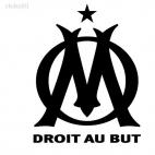 Olympique de Marseille OM football team, decals stickers