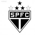 Sao Paulo Futebol Clube football team, decals stickers