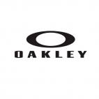 Oakley and text, decals stickers