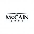 McCain 2008, decals stickers