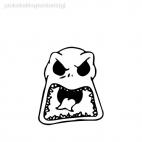 Jack Skellington pumpkin king, decals stickers