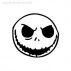 Jack Skellington pumpkin king, decals stickers