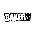 Baker skateboards Skate surf snow, decals stickers