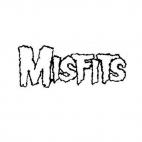 Misfits band music, decals stickers