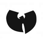 Wu Tang clan band music, decals stickers